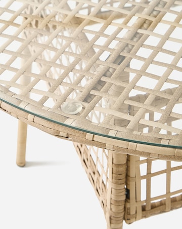 Vienna Open Weave 4 Seater Dining Set