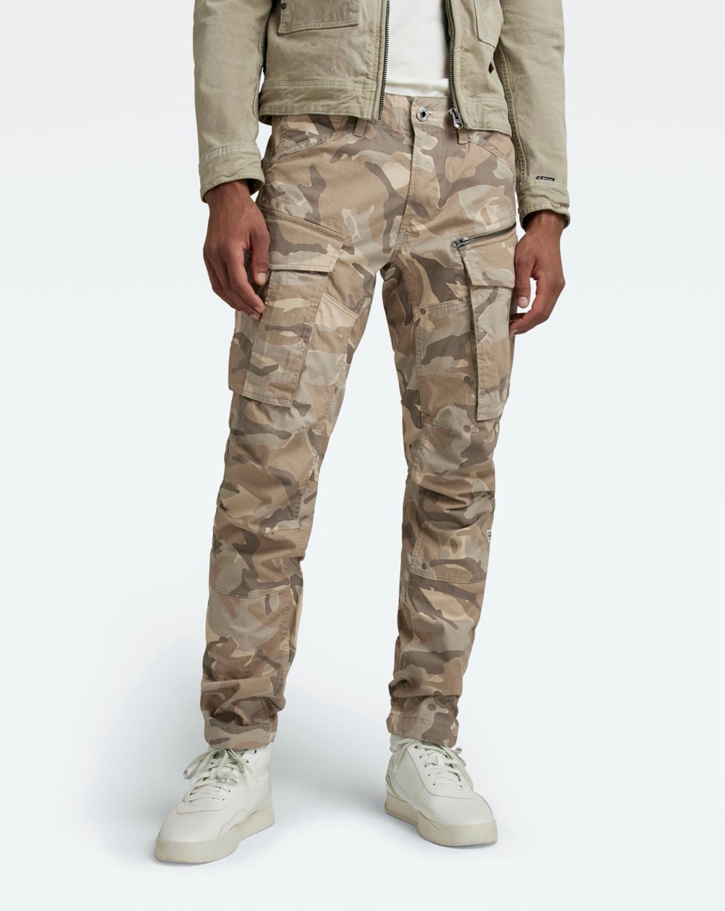 G STAR RAW Camo Rovic Zip 3D Tapered Regular Cargo Jacamo