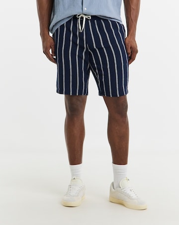Jack & Jones Coba Stripe Short - Navy