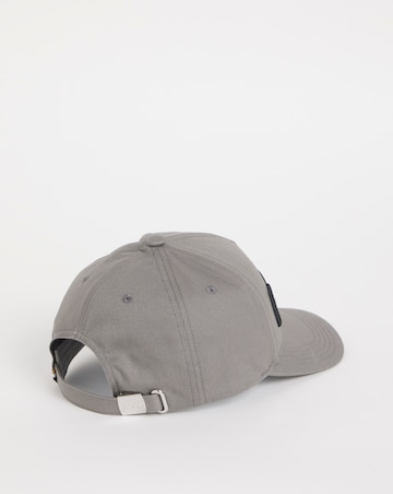 BOSS Grey Large Logo Cap