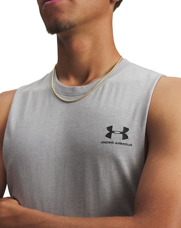 Under Armour Chest Logo Cut Off Tank