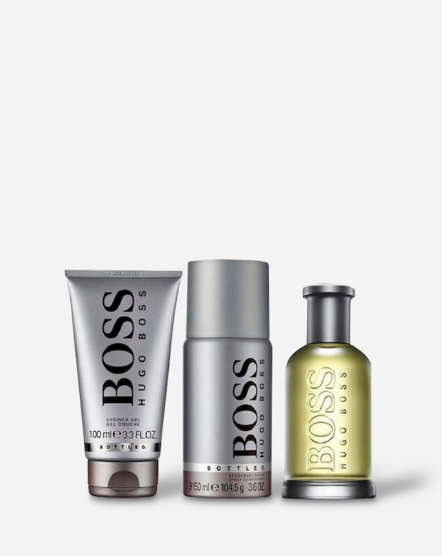Hugo Boss Bottled Grey Eau de Toilette Gift Set 100ml