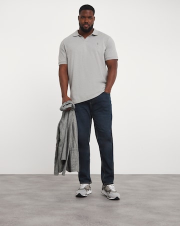 Polo Ralph Lauren Open Collar Grey Polo Shirt