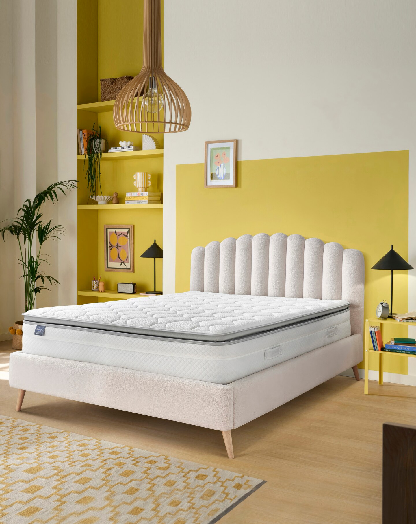 Silentnight Memory 2000 Pocket Pillowtop Mattress - Medium Firm