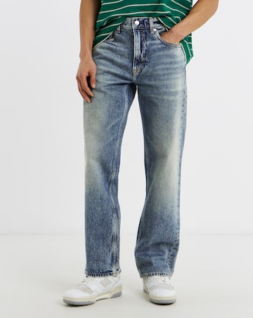Calvin Klein 90S Straight Jean - Light Blue
