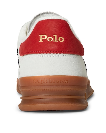 Polo Ralph Lauren Heritage Aera Trainer - Off White/Navy