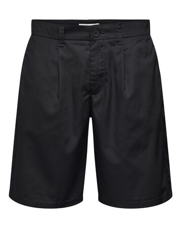 Only & Sons Kal Wide Chino Short - Black