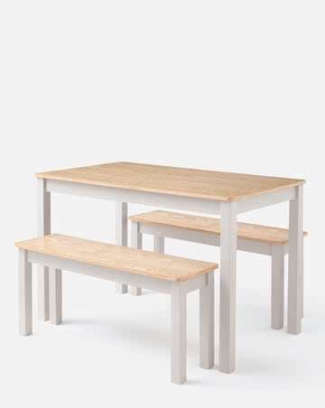 Delilah Compact Dining bench Set