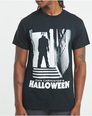 Halloween Horror Movie T-Shirt - Black