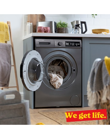 Russell Hobbs 8KG/1400RPM Washing Machine - Anthracite