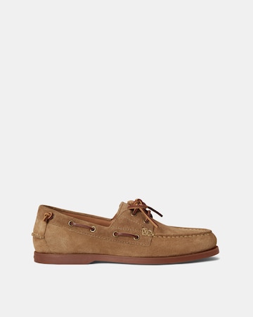 Polo Ralph Lauren Merton Suede Boat Shoe - Tan