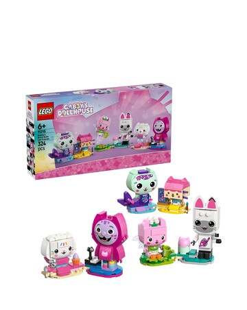 LEGO Gabby's Dollhouse Gabby's Brick-Built Cat Friends
