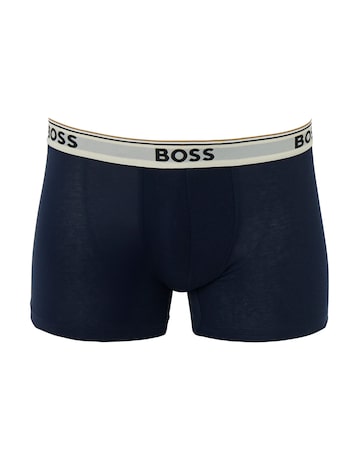 BOSS 3 Pack Power Boxer Brief - Blue