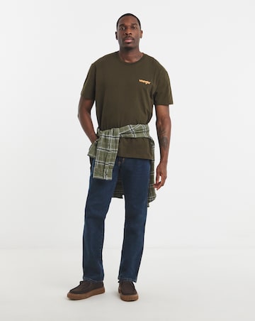 Wrangler Texas Straight Fit Jean - Darkstone