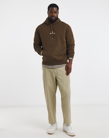 Polo Ralph Lauren Double Knit Tech Logo Hoodie - Brown