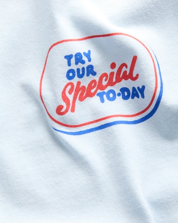 Jack & Jones Sandwich Back Graphic T-Shirt - Blue