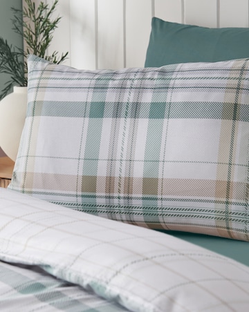 Catherine Lansfield Cartmel Check Duvet Cover Set