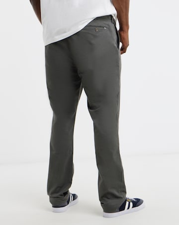 Polo Ralph Lauren Flat Front Stretch Twill Trouser - Grey