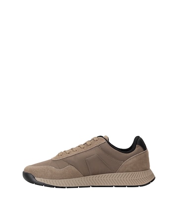 Boss Titanium Runner Trainers - Beige