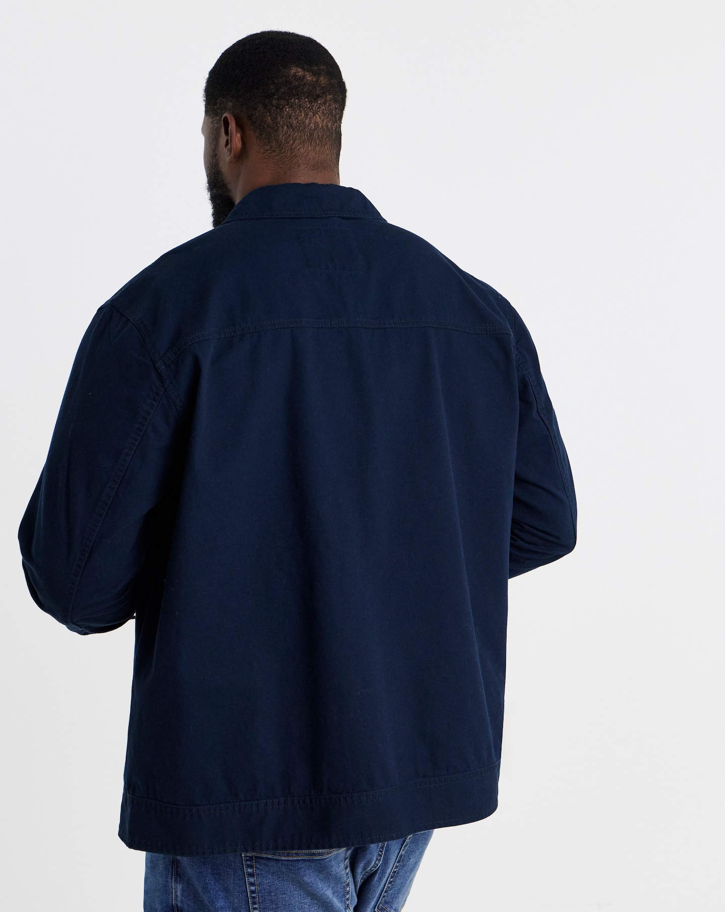 Jack & Jones Premium Jaden Jacket - Navy | Jacamo
