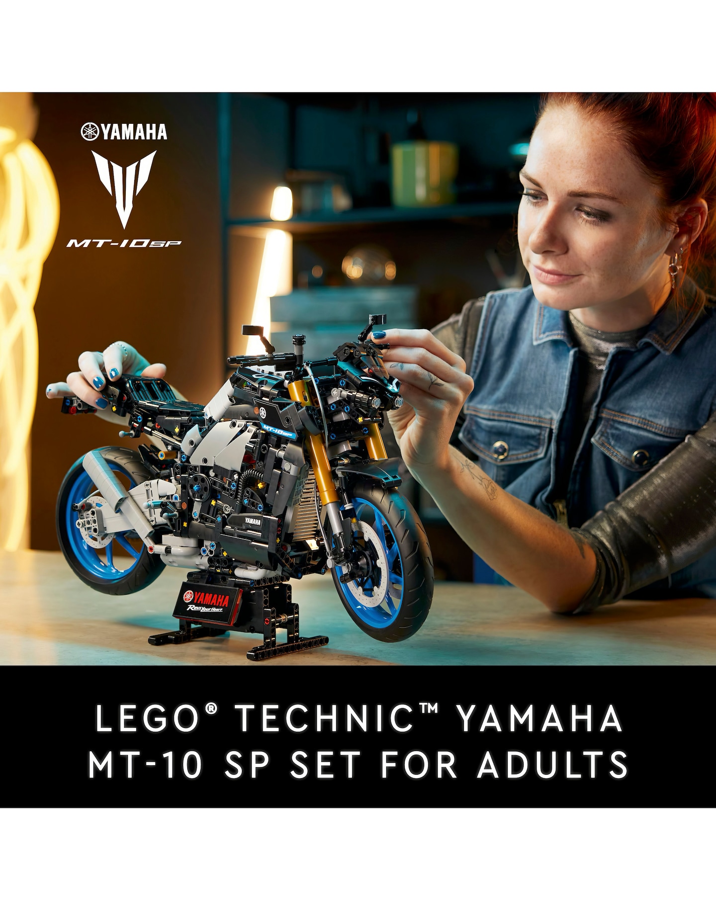 Technical MOC Construction Bricks Motorcycle Model Creative Building Kit Assembly Toys Educational Gift For Children Boys Girls - 26 - View #2