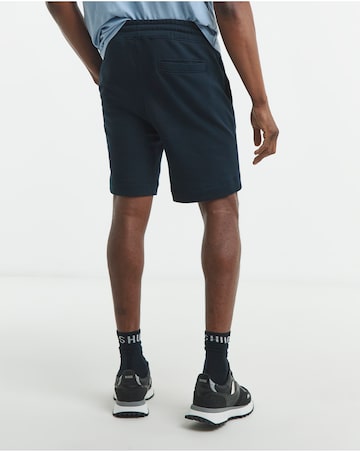 BOSS Classic Logo Sweat Short - Navy