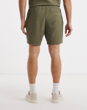 Textured Jersey Co-Ord Short