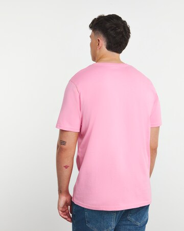 Pure Cotton V Neck T-Shirt Long | Jacamo