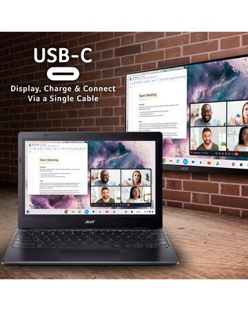 Acer Chromebook 311 - 11.6in Intel Celeron N4500 4GB 64GB