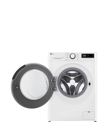 LG F2Y509WBLN1 9kg Washing Machine 1200rpm White - A Rated