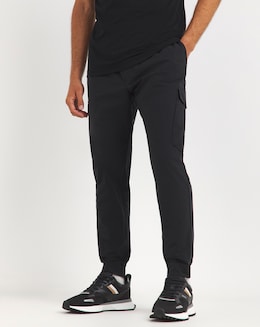 BOSS Tapered Cargo Trouser Black