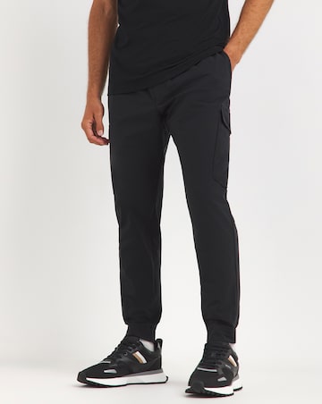 BOSS Tapered Cargo Trouser Black