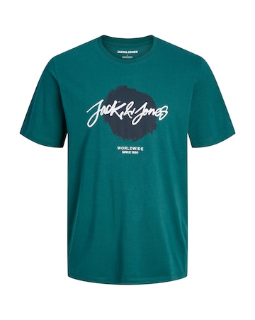 Jack & Jones Tiley Logo T-Shirt 3 Pack - Multi