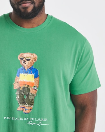 Polo Ralph Lauren Short Sleeve Beach Bear T-Shirt - Green