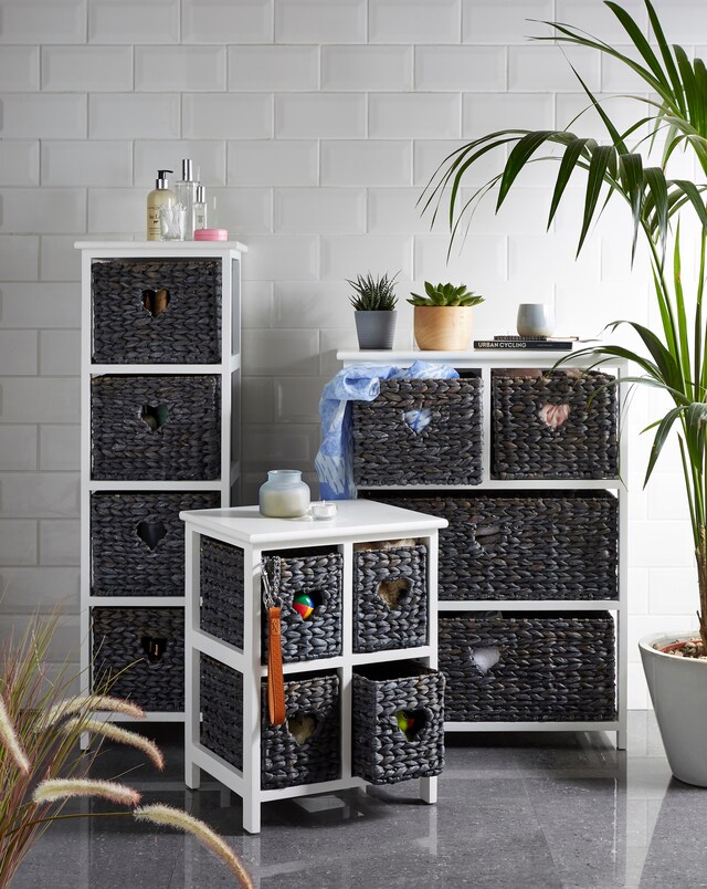 Hyacinth Hearts 4 Drawer Square Unit