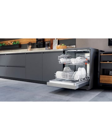 Hotpoint H2F HL626 X UK Full Size Dishwasher