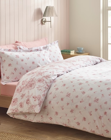 Catherine Lansfield Mirabelle Floral Duvet Cover Set