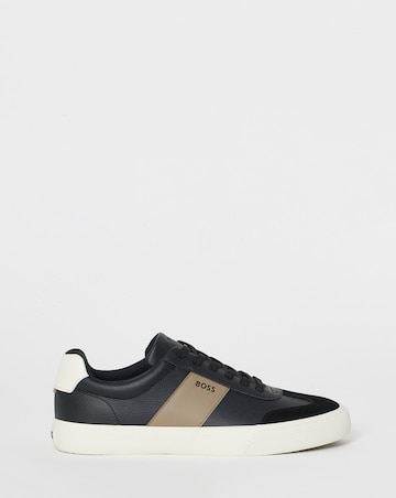 Boss Aiden Contrast Trainer - Charcoal