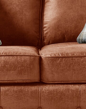 Oakland Faux Leather 2 Seater Sofa
