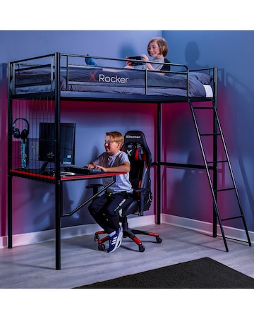 X Rocker Icarus XL Gaming High Sleeper with Desk