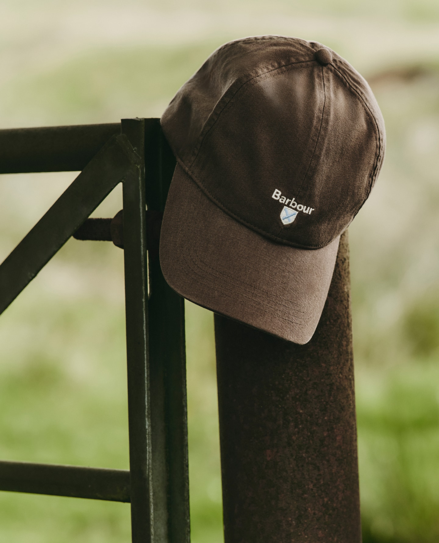 Barbour Preston Cord Cap - Brown is pictured