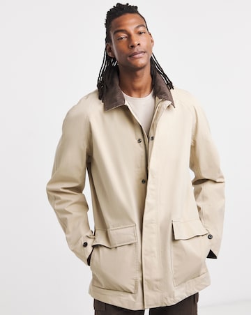 Timberland Waterproof Cotton Jacket - Natural