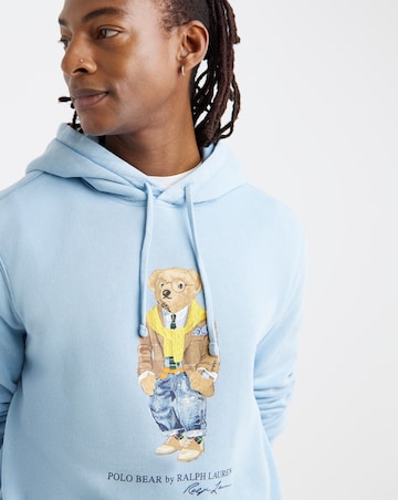 Polo Ralph Lauren Bear Hoodie - Blue