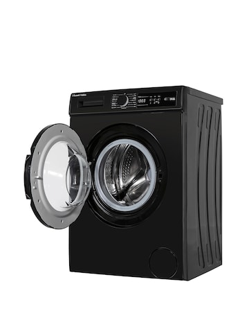 Russell Hobbs RH612W111B 6kg 1200rpm Washing Machine Black + Install