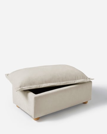 Naya Pillowback Storage Footstool