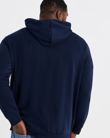 Jack & Jones Grayson Logo Hoodie - Navy