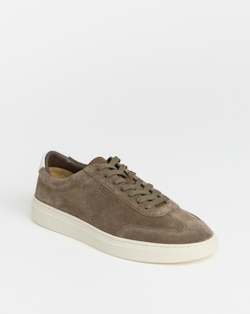 BOSS Kieran Suede Trainer - Beige