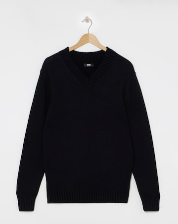 Black Cricket Jumper