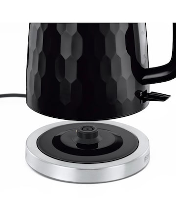 Russell Hobbs 26051 Textured Honeycomb Black Kettle