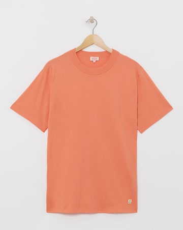 Armor Lux Classic Crew Neck T-Shirt - Coral